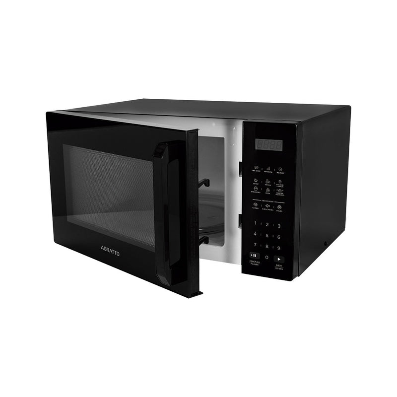 Microondas preto 32 Litros 1400w - Agratto