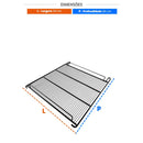 Grade para Freezer Vertical CRV/RCV 600 Preta para Refrigeração Comercial