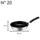 Frigideiras Hotel Antiaderente Diâmetro de 20cm a 34cm Alumínio ABC