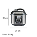 Panela de Pressão Elétrica 4L 220V Agratto