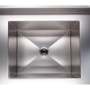 Pia Aço Inox 304 150x70x85 com Cuba Central e Prateleira Inferior Lisa Promaq
