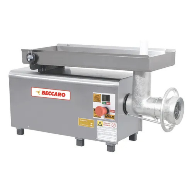 Picador de Carne Maltebec Inox Boca 22 Bivolt Beccaro