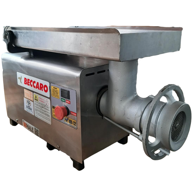 Picador de Carne Maltebec Inox Boca 22 Bivolt Beccaro USADO
