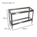 Pizzaiolo para Cubas GN 1/2 e 1/4 Fritomaq