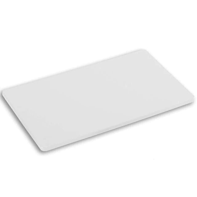 Placa de Corte Lisa 25x40 Branca Polietileno - Chef Work