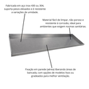 Prateleira Inox Suspensa 22x116 Arauca