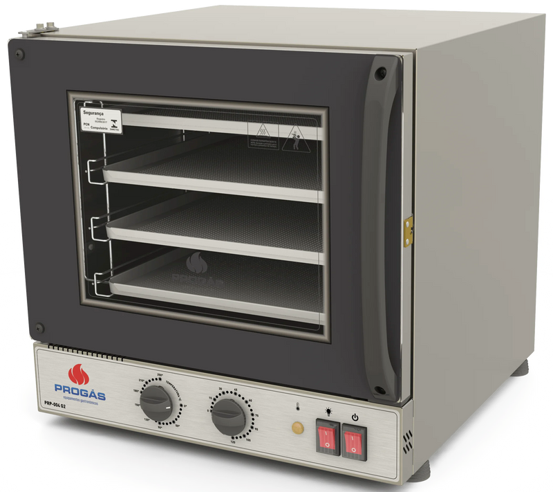 Forno Turbo Elétrico Preto Analógico - Progás