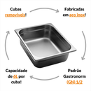 Réchaud Térmico 3 Cubas Linha 220V