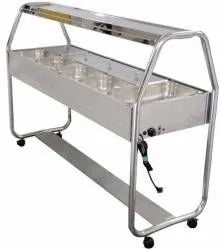 Self Service Buffet Térmico 08 Cubas Luxo - Ibet