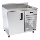 Camara Fria Congela Inox Horizontal Standard com Cuba Lado Direito Venâncio