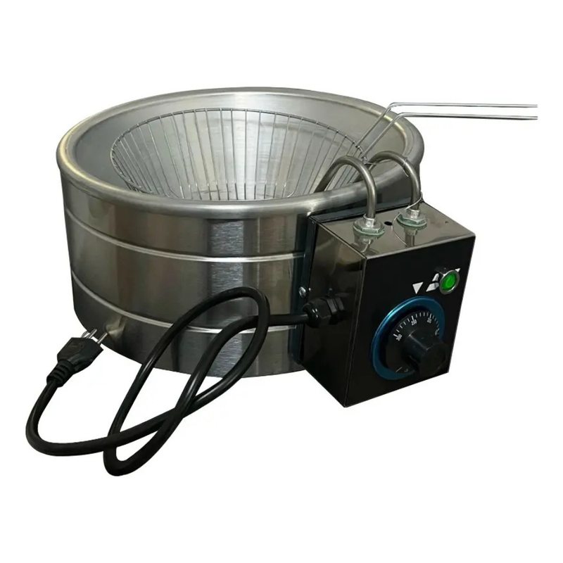 Tacho Esmaltado 3 Litros Fritador Elétrico Stevan Metal