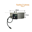 Tacho Esmaltado 7 Litros Fritador Elétrico Stevan Metal