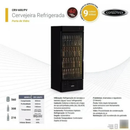 Visa Cooler Cervejeira 600 Litros Preta com Vidro Conservex