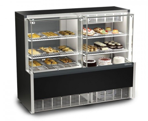 Vitrine Quente/Fria GQEA-140R PF - Gelopar