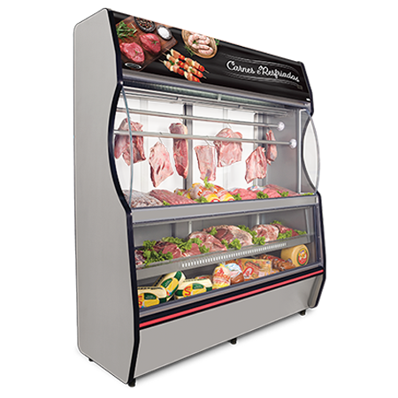 Vitrine Refrigerada para Carnes 2 metros com Tendal - Conservex